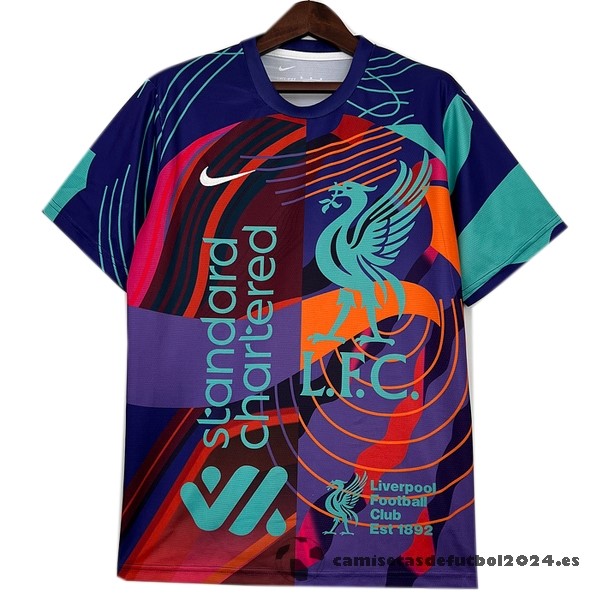 Tailandia Camiseta Especial Liverpool 2023 2024 Azul Venta Replicas