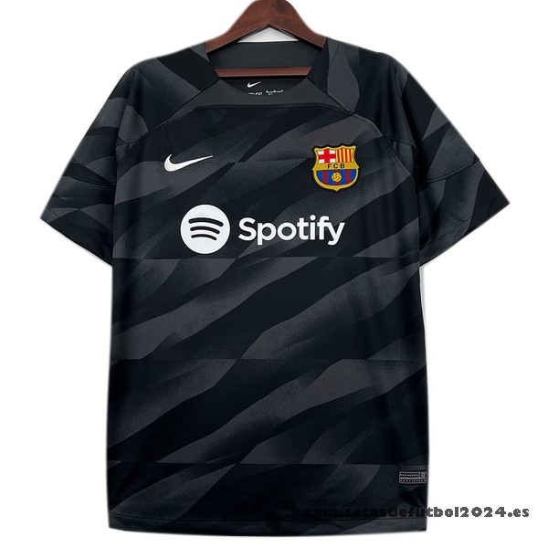 Tailandia Camiseta Portero Barcelona 2022 2023 Negro Venta Replicas