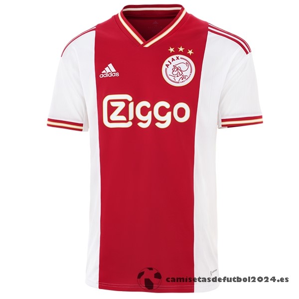 Tailandia Casa Camiseta Ajax 2022 2023 Rojo Blanco Venta Replicas