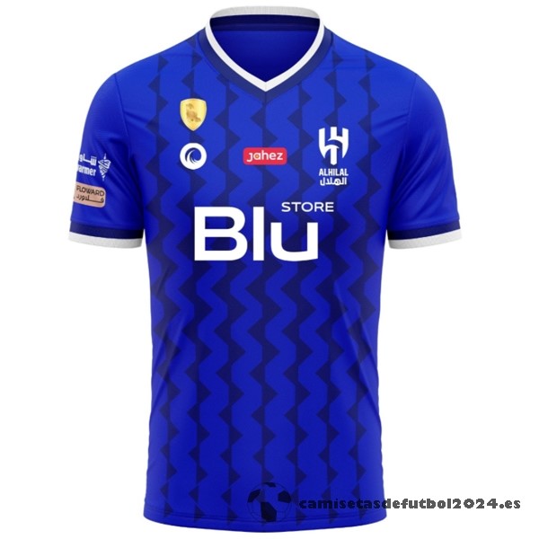 Tailandia Casa Camiseta Al Hilal Saudi FC 2022 2023 Azul Venta Replicas