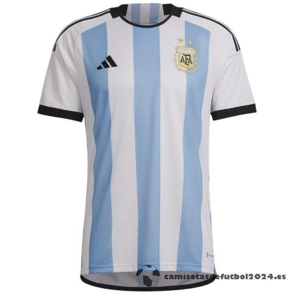 Tailandia Casa Camiseta Argentina 2022 Azul Blanco Venta Replicas