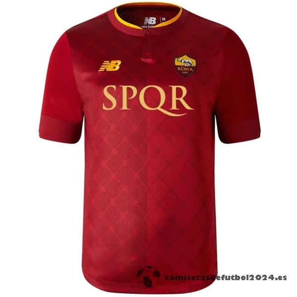 Tailandia Casa Camiseta As Roma 2022 2023 I Rojo Venta Replicas