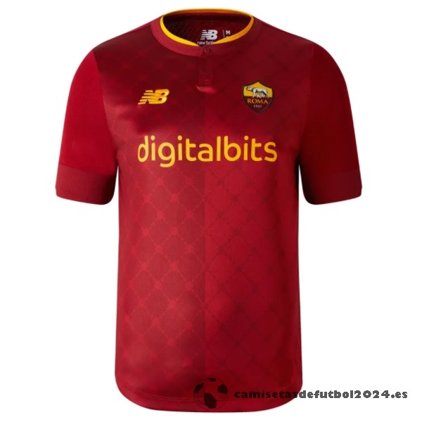 Tailandia Casa Camiseta As Roma 2022 2023 Rojo Venta Replicas