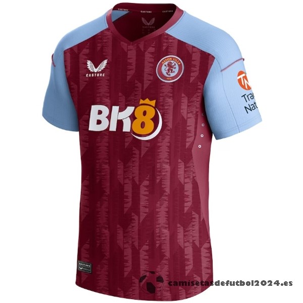 Tailandia Casa Camiseta Aston Villa 2023 2024 Rojo Venta Replicas