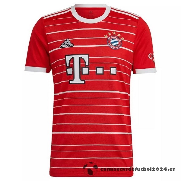 Tailandia Casa Camiseta Bayern Múnich 2022 2023 Rojo Venta Replicas