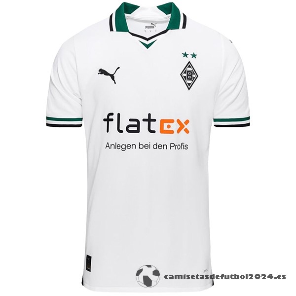 Tailandia Casa Camiseta Borussia Mönchengladbach 2023 2024 Blanco Venta Replicas