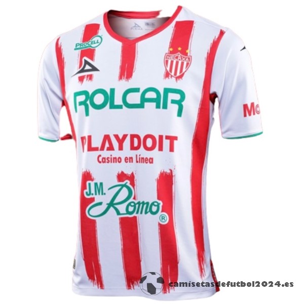 Tailandia Casa Camiseta Club Necaxa 2022 2023 Blanco Venta Replicas
