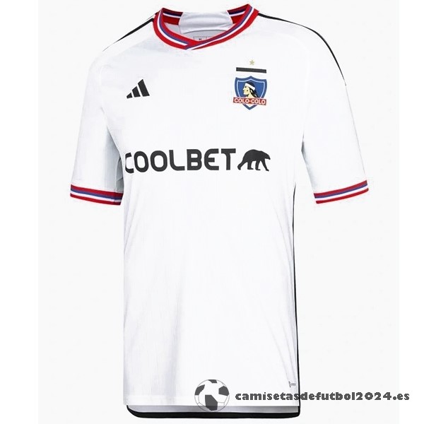 Tailandia Casa Camiseta Colo Colo 2023 2024 Blanco Venta Replicas