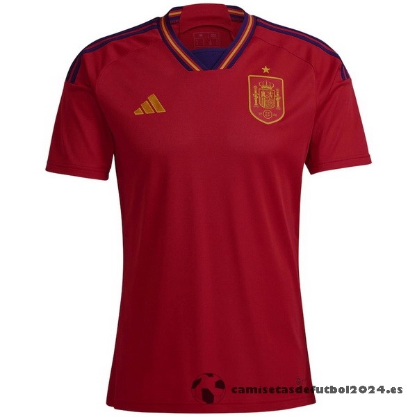 Tailandia Casa Camiseta España 2022 Rojo Venta Replicas