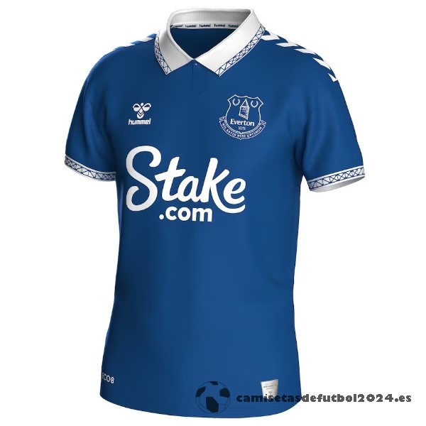 Tailandia Casa Camiseta Everton 2023 2024 Azul Venta Replicas