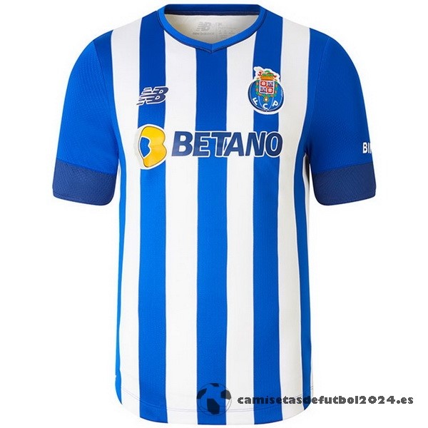 Tailandia Casa Camiseta FC Oporto 2022 2023 Blanco Azul Venta Replicas