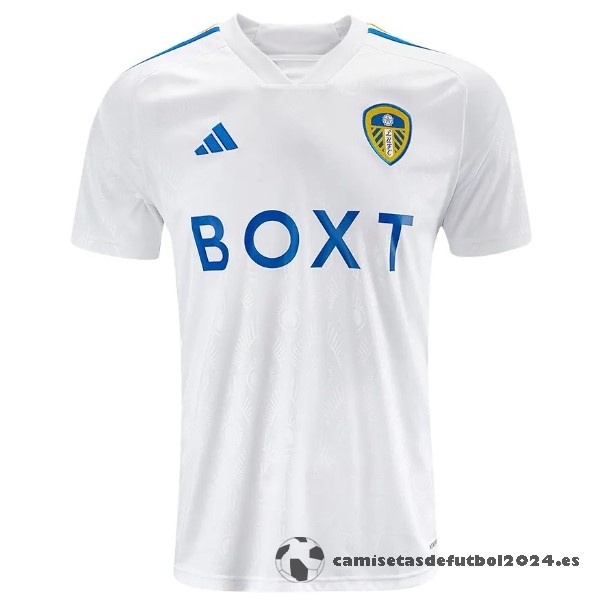 Tailandia Casa Camiseta Leeds United 2023 2024 Blanco Venta Replicas