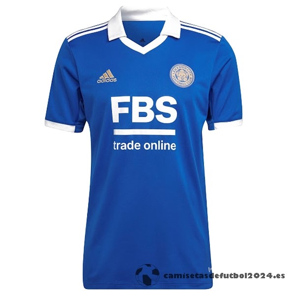 Tailandia Casa Camiseta Leicester City 2022 2023 Azul Venta Replicas
