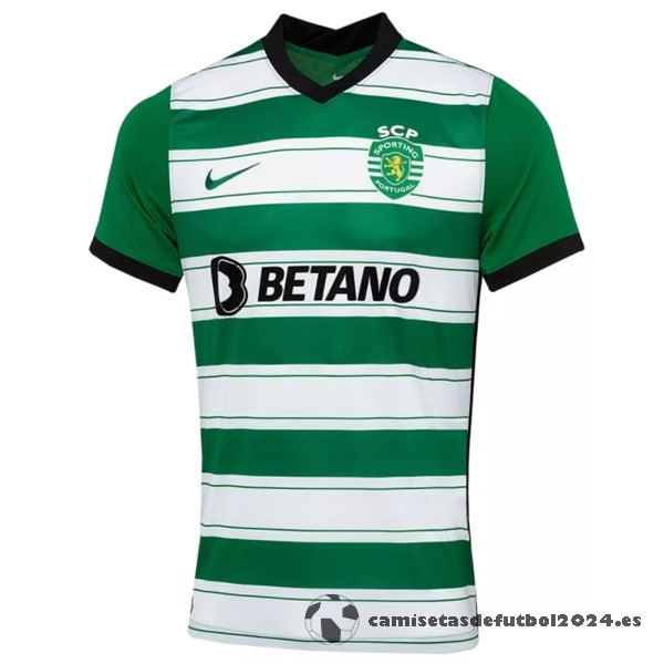 Tailandia Casa Camiseta Lisboa 2022 2023 Verde Venta Replicas