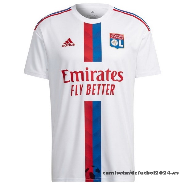 Tailandia Casa Camiseta Lyon 2022 2023 Blanco Venta Replicas