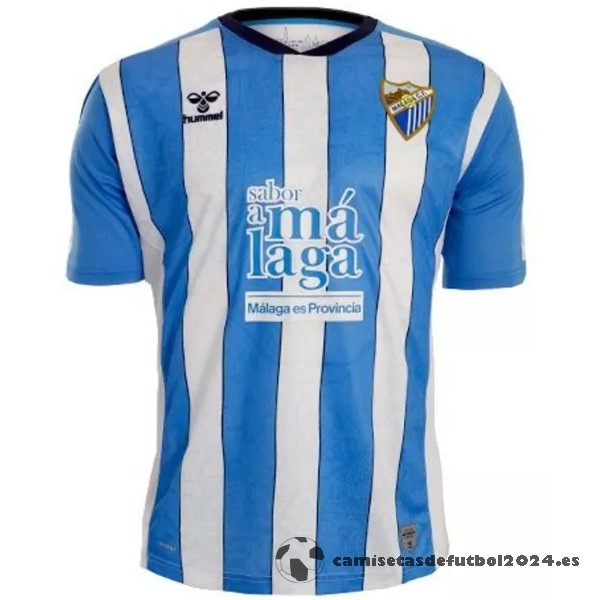 Tailandia Casa Camiseta Málaga CF 2022 2023 Azul Blanco Venta Replicas