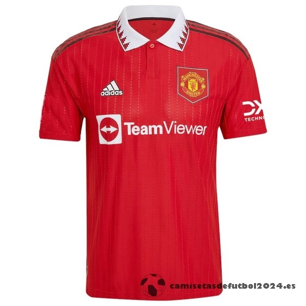 Tailandia Casa Camiseta Manchester United 2022 2023 Rojo Venta Replicas