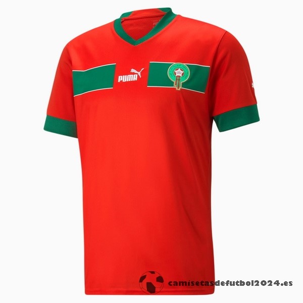 Tailandia Casa Camiseta Marruecos 2022 Rojo Venta Replicas
