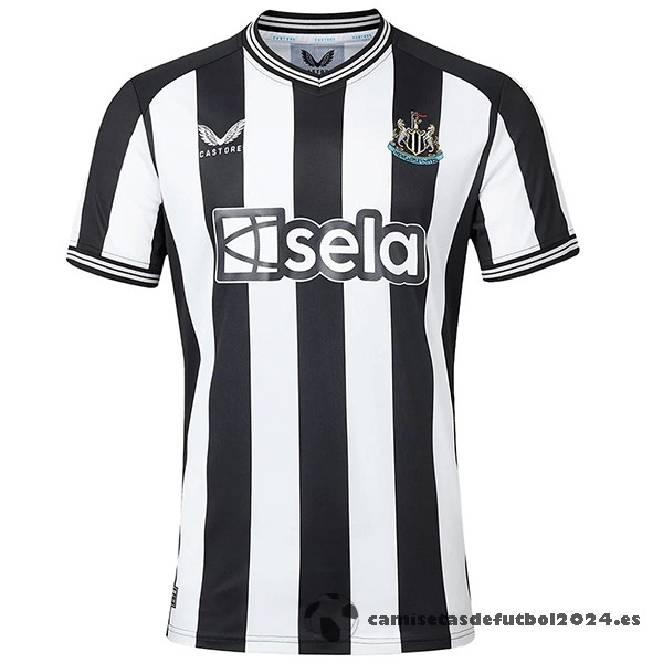 Tailandia Casa Camiseta Newcastle United 2023 2024 Negro Venta Replicas