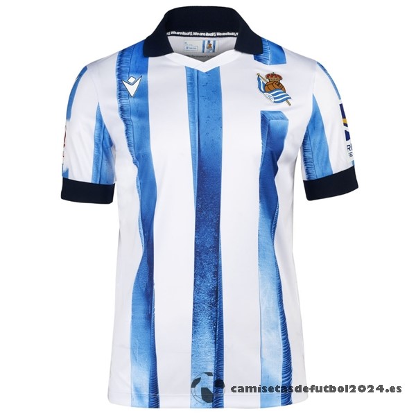 Tailandia Casa Camiseta Real Sociedad 2023 2024 Azul Venta Replicas