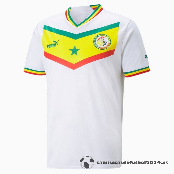 Tailandia Casa Camiseta Senegal 2022 Blanco Venta Replicas