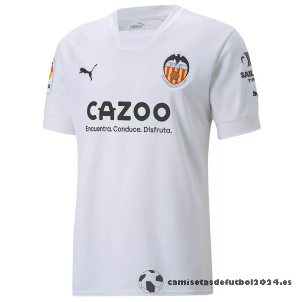 Tailandia Casa Camiseta Valencia 2022 2023 Blanco Venta Replicas