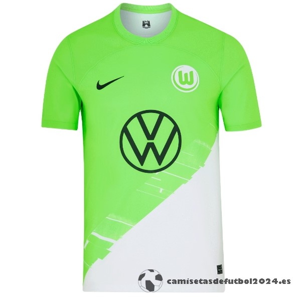 Tailandia Casa Camiseta Wolfsburgo 2023 2024 Verde Venta Replicas