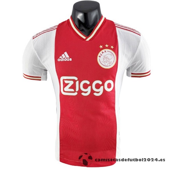 Tailandia Casa Jugadores Camiseta Ajax 2022 2023 Rojo Blanco Venta Replicas