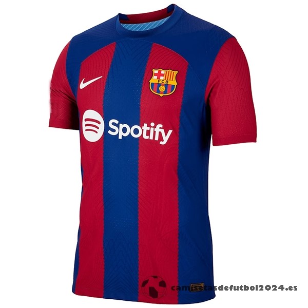 Tailandia Casa Jugadores Camiseta Barcelona 2023 2024 Azul Rojo Venta Replicas