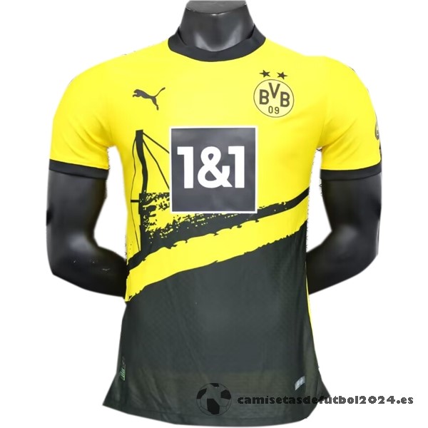 Tailandia Casa Jugadores Camiseta Borussia Dortmund 2023 2024 Amarillo Venta Replicas