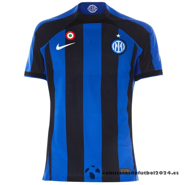 Tailandia Casa Jugadores Camiseta Inter Milán 2022 2023 I Azul Venta Replicas