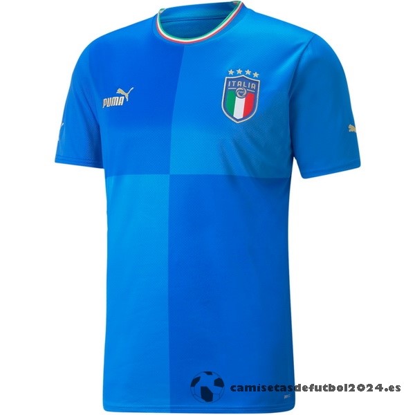 Tailandia Casa Jugadores Camiseta Italia 2022 Azul Venta Replicas