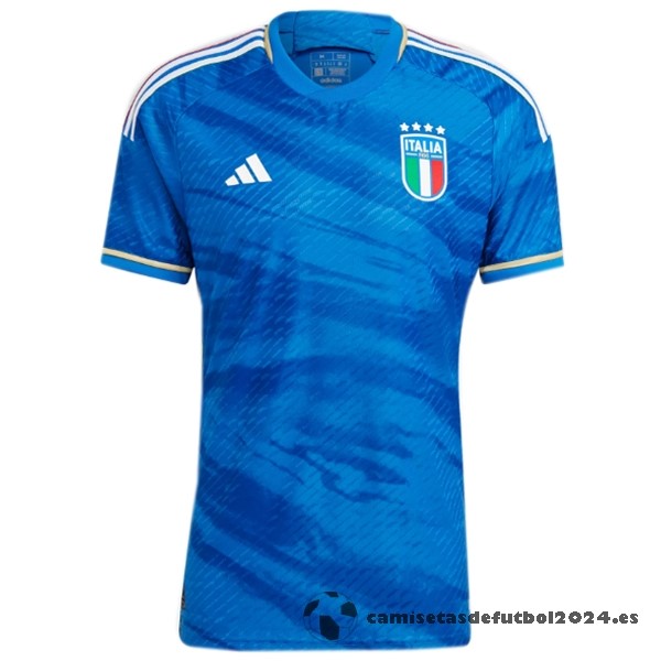 Tailandia Casa Jugadores Camiseta Italia 2023 Azul Venta Replicas