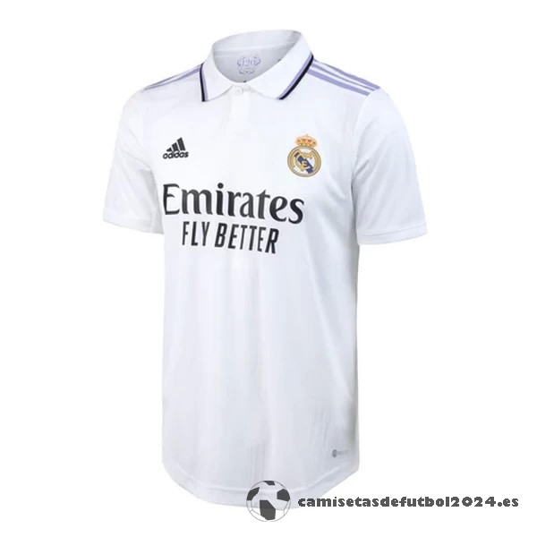 Tailandia Casa Jugadores Camiseta Real Madrid 2022 2023 Blanco Venta Replicas