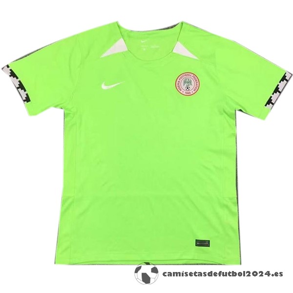 Tailandia Casa Mujer Futbol Camiseta Nigeria 2023 Verde Venta Replicas