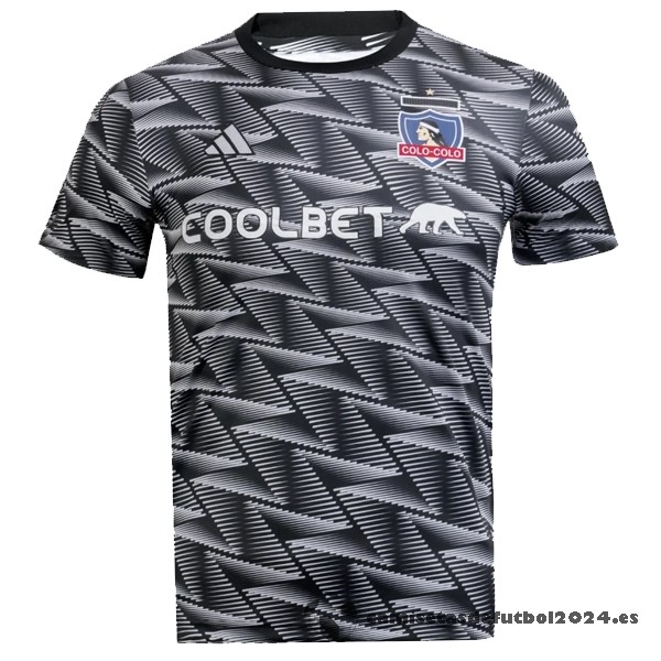 Tailandia Cuarta Camiseta Colo Colo 2023 2024 Negro Venta Replicas