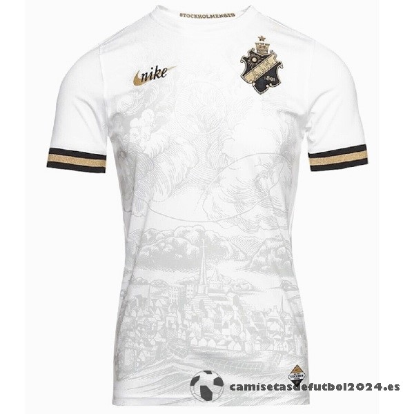 Tailandia Edición Conmemorativa Camiseta AIK Stockholm 2023 2024 Blanco Venta Replicas