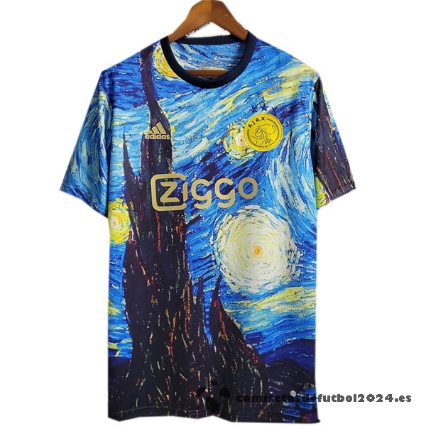 Tailandia Especial Camiseta Ajax 2023 2024 I Azul Venta Replicas