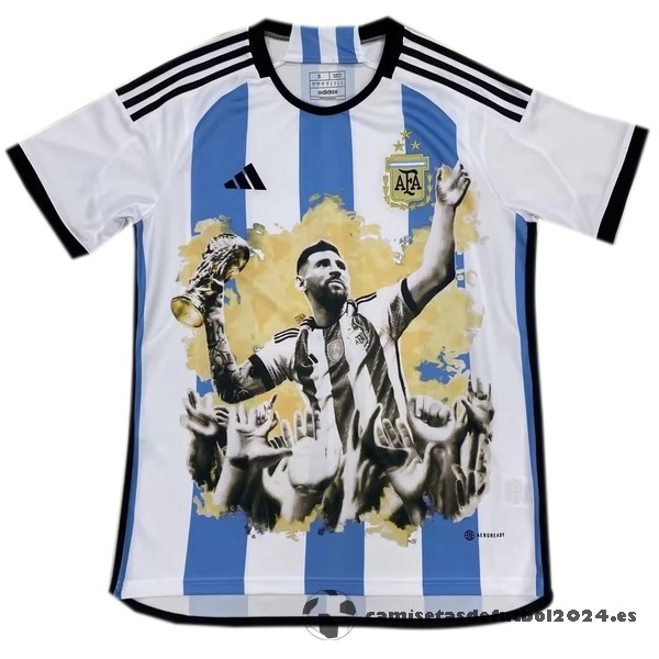 Tailandia Especial Camiseta Argentina 2023 Azul Blanco Venta Replicas