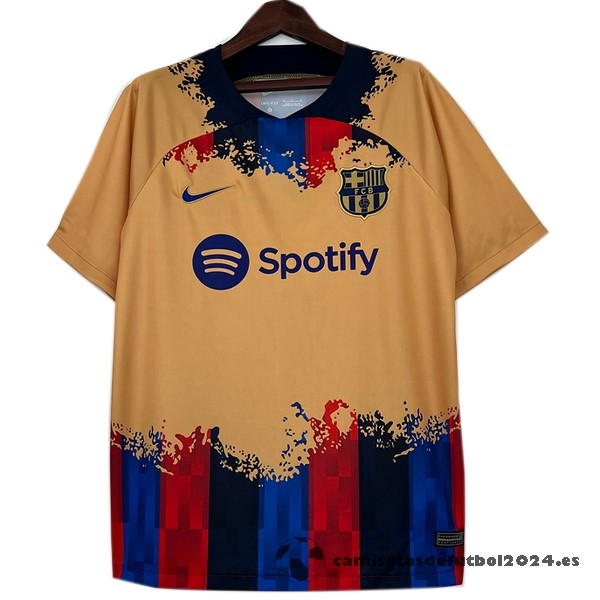 Tailandia Especial Camiseta Barcelona 2023 2024 Amarillo Venta Replicas