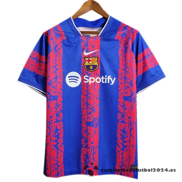 Tailandia Especial Camiseta Barcelona 2023 2024 Azul I Rojo Venta Replicas