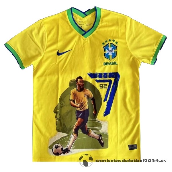 Tailandia Especial Camiseta Brasil 2022 IIII Amarillo Venta Replicas