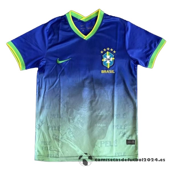 Tailandia Especial Camiseta Brasil 2022 I Azul Venta Replicas