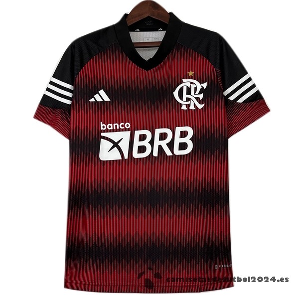 Tailandia Especial Camiseta Flamengo 2023 2024 Rojo Negro Venta Replicas