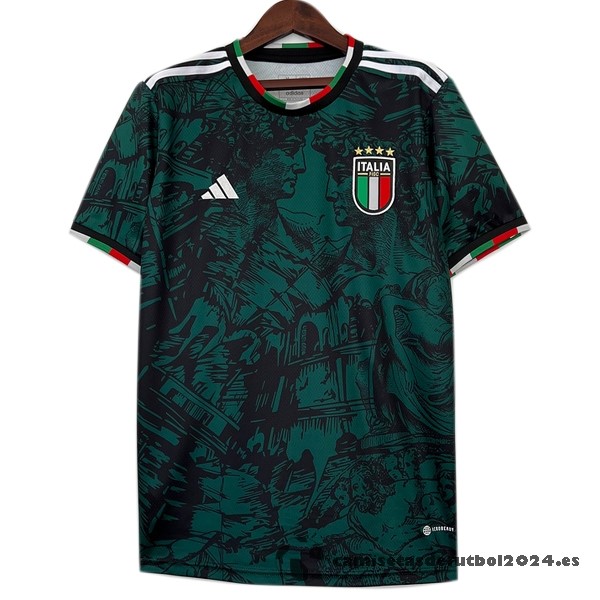 Tailandia Especial Camiseta Italia 2023 Verde Venta Replicas