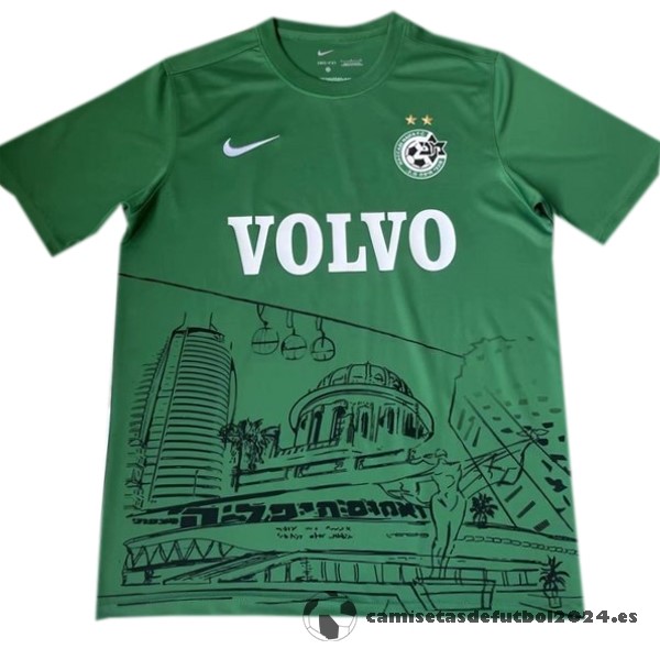 Tailandia Especial Camiseta Maccabi Haifa 2022 2023 Verde Venta Replicas
