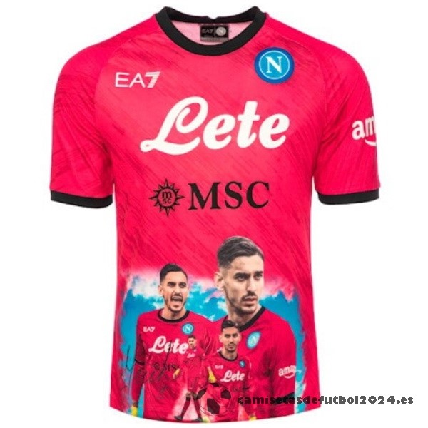 Tailandia Especial Camiseta Napoli 2023 2024 I Rojo Venta Replicas