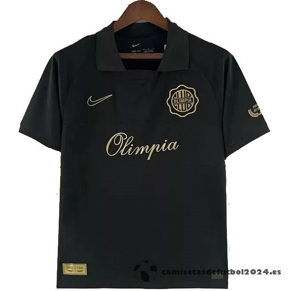 Tailandia Especial Camiseta Olimpia 2022 2023 Negro Venta Replicas