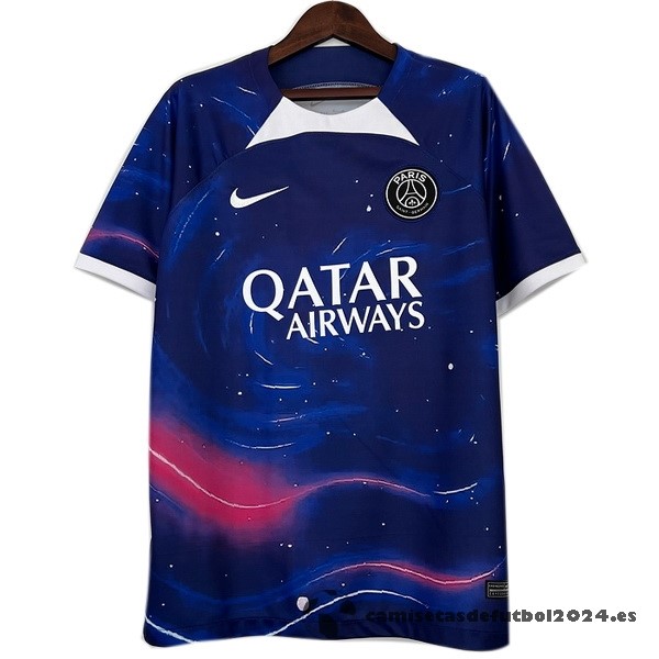Tailandia Especial Camiseta Paris Saint Germain 2023 2024 Azul Marino Venta Replicas