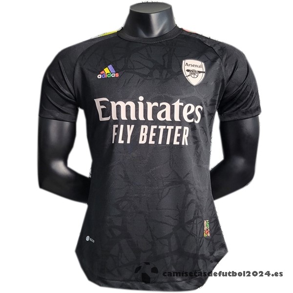 Tailandia Especial Jugadores Camiseta Arsenal 2023 2024 Negro Venta Replicas